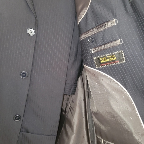 Evan Picone 3-Button Suit Men's Size 42R Men's. Waist 34 Inseam 31. Excellent - Picture 7 of 7